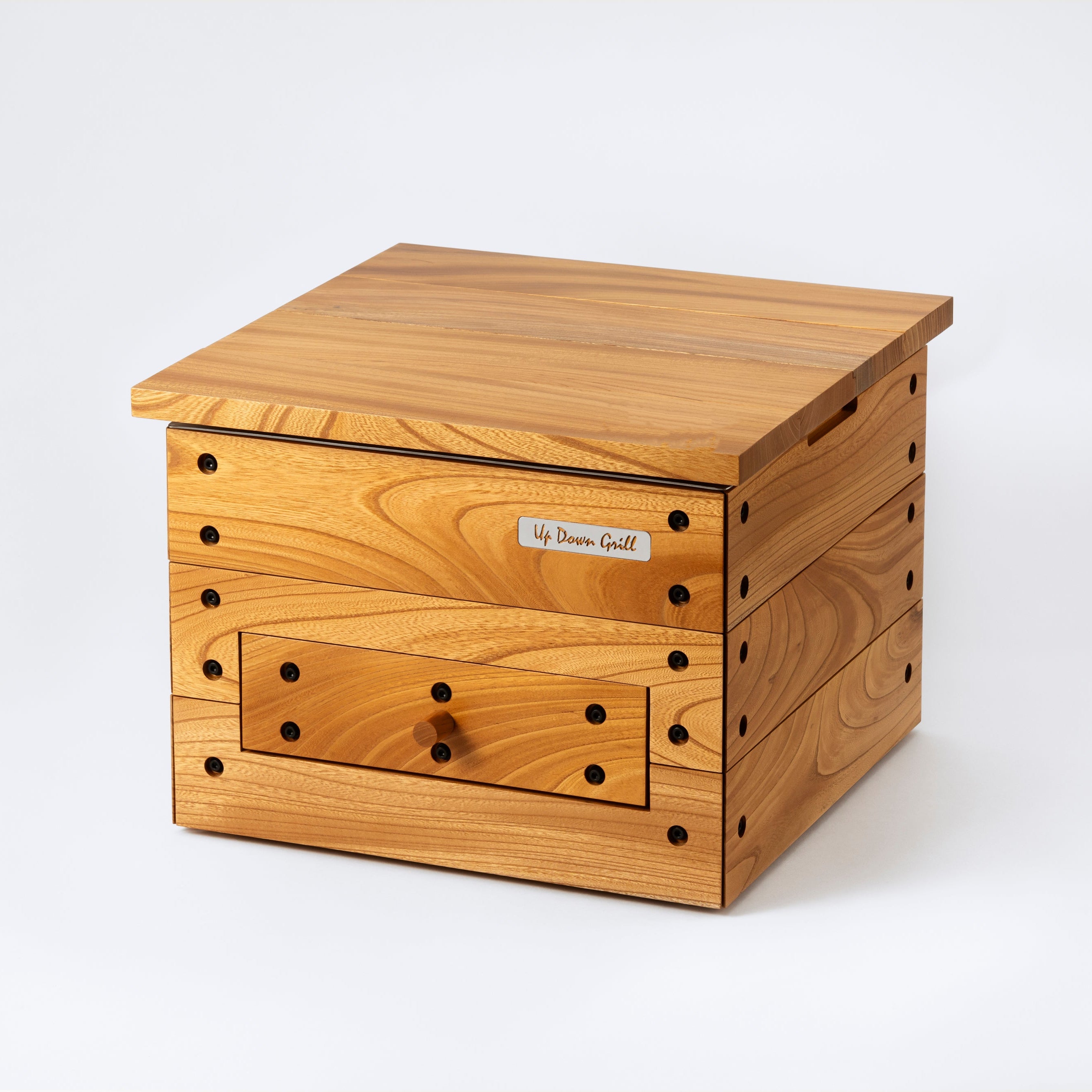 アップダウングリル/5色展開【木のピザ窯で新しいアウトドア料理体験を】