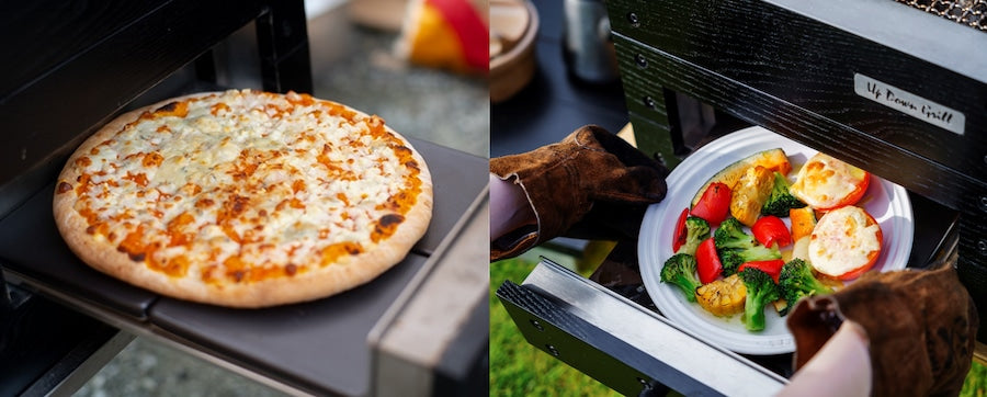 アップダウングリル/5色展開【木のピザ窯で新しいアウトドア料理体験を】