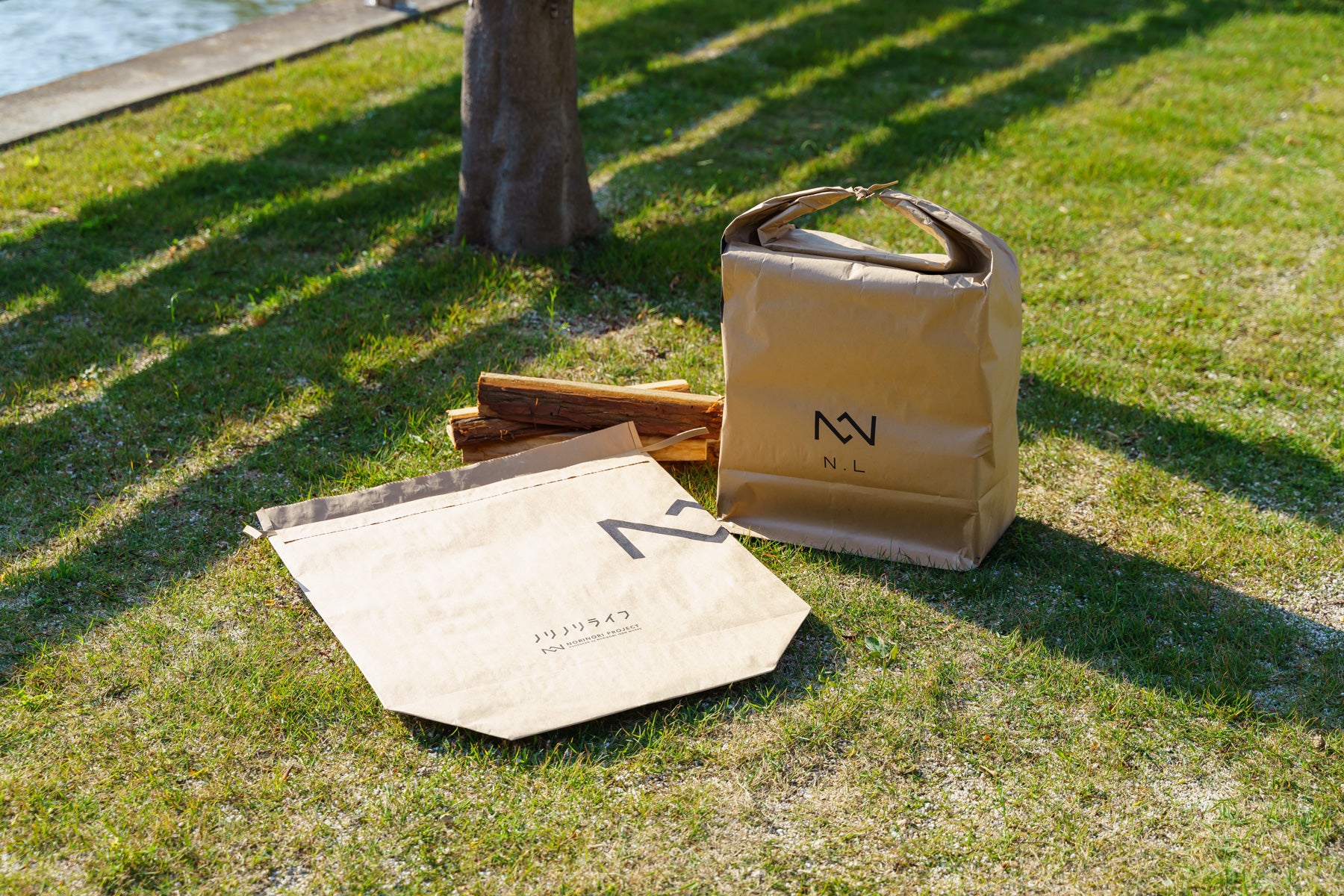 マキカミブクロ【アウトドアに頑丈な米袋を。】