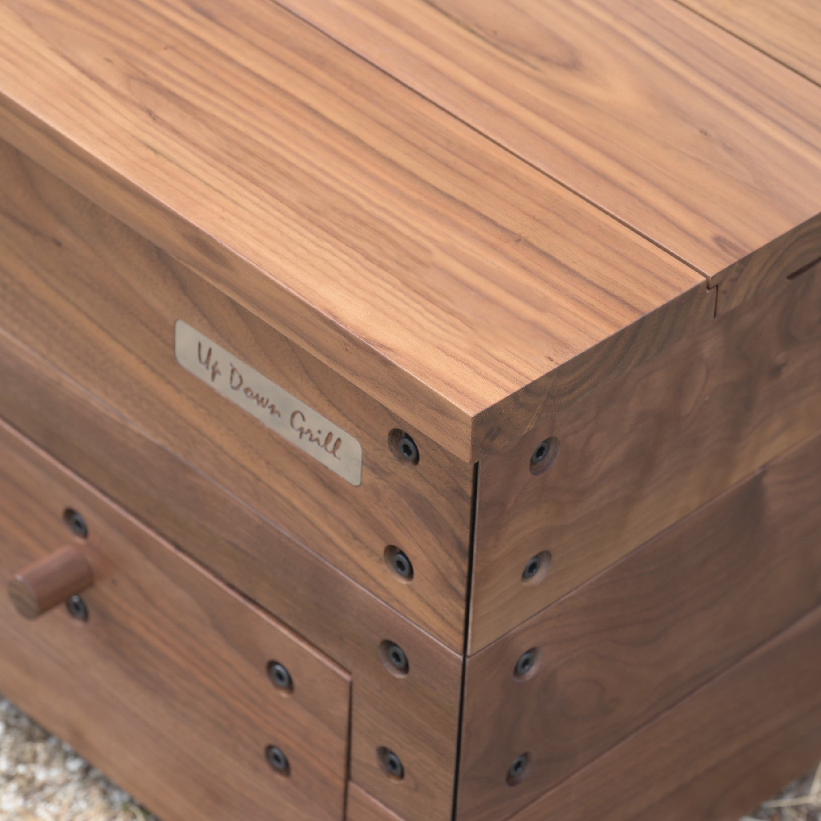 アップダウングリル ウッドフレーム交換